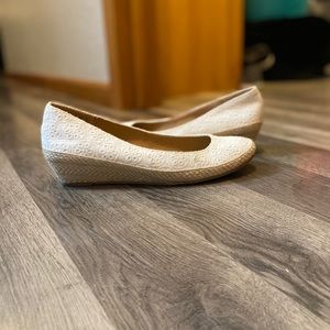 American eagle ivory wedges